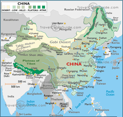 Map of China