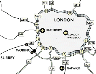 Woking map